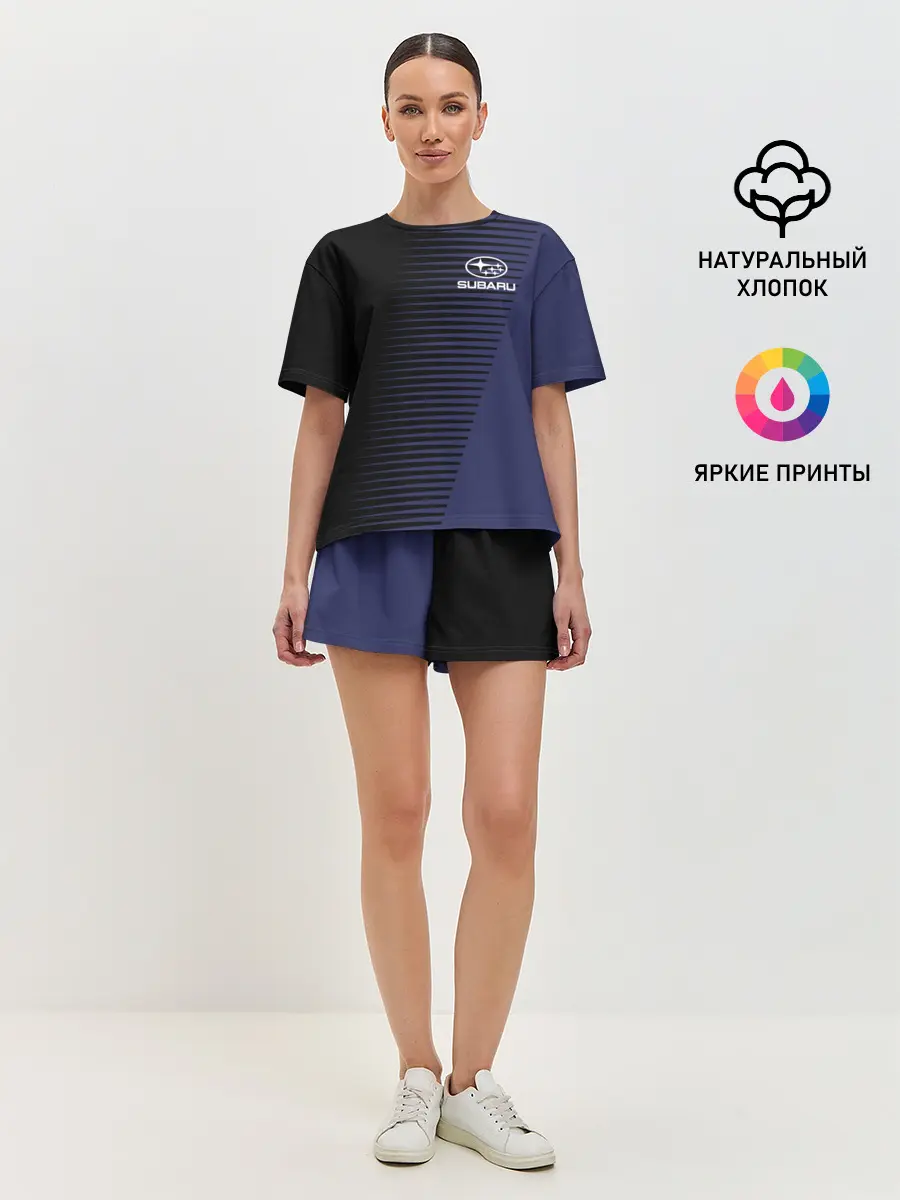Женская пижама с шортами / SUBARU SPORT