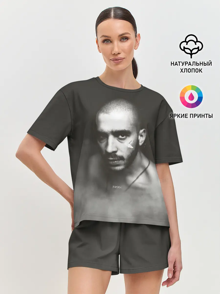 Женская пижама с шортами / Хаски