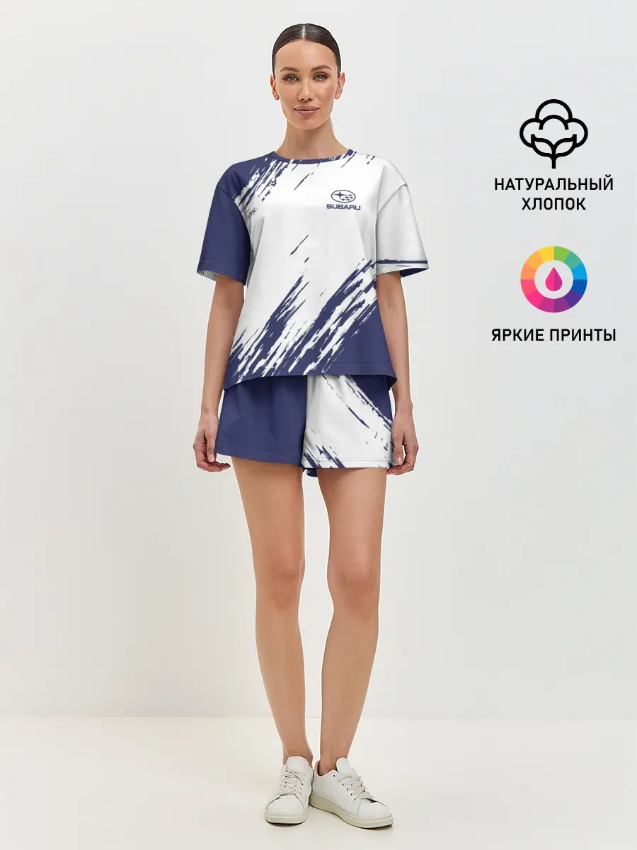 Женская пижама с шортами / SUBARU SPORT