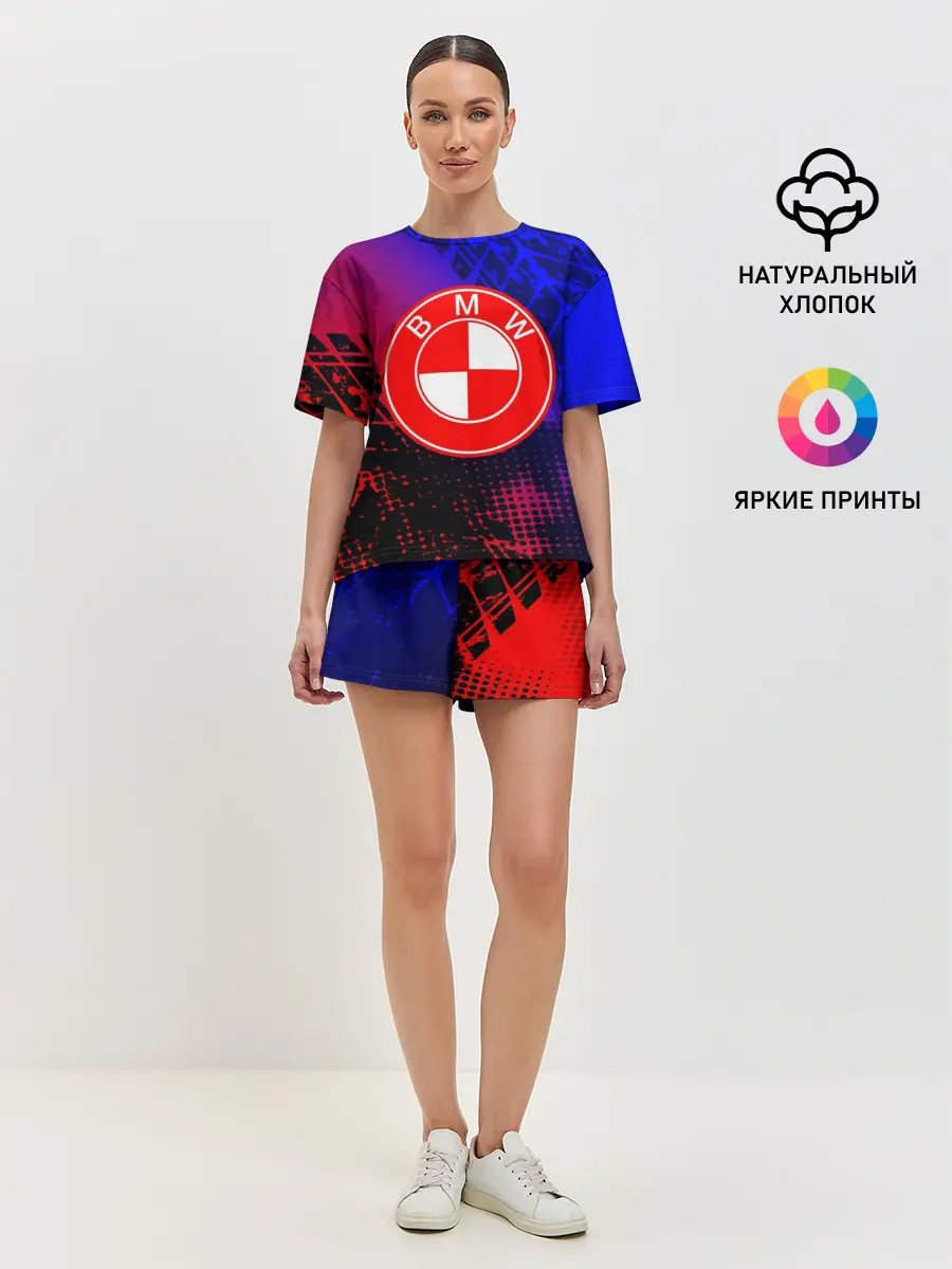 Женская пижама с шортами / BMW uniform collection