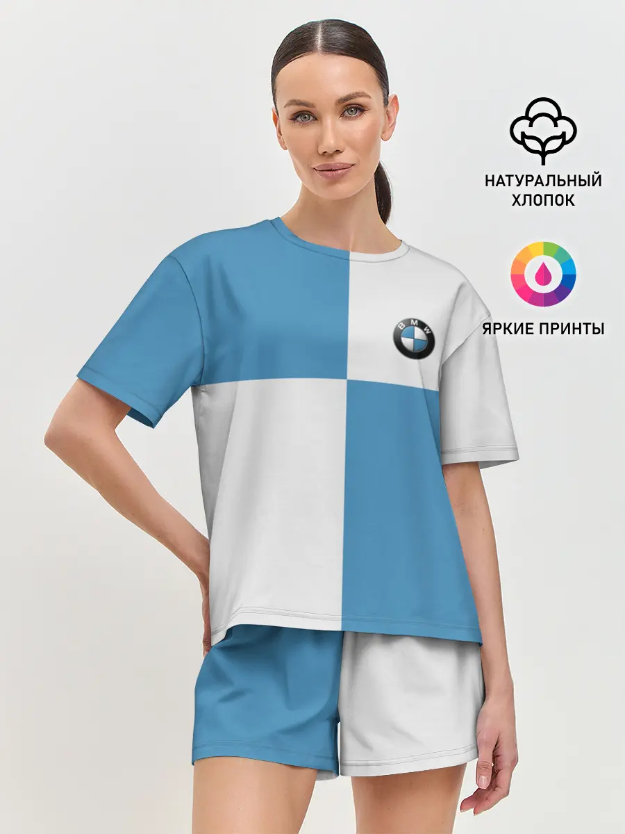 Женская пижама с шортами / BMW