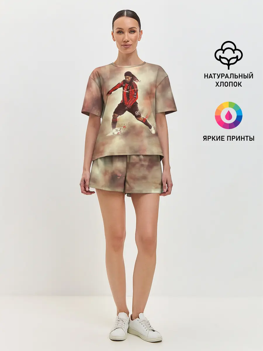 Женская пижама с шортами / Ronaldinho