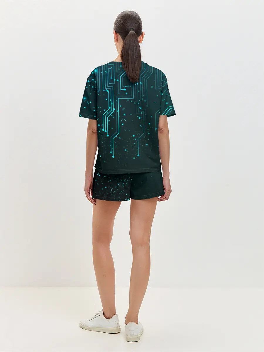 Женская пижама с шортами / В стиле Трон новое поколения