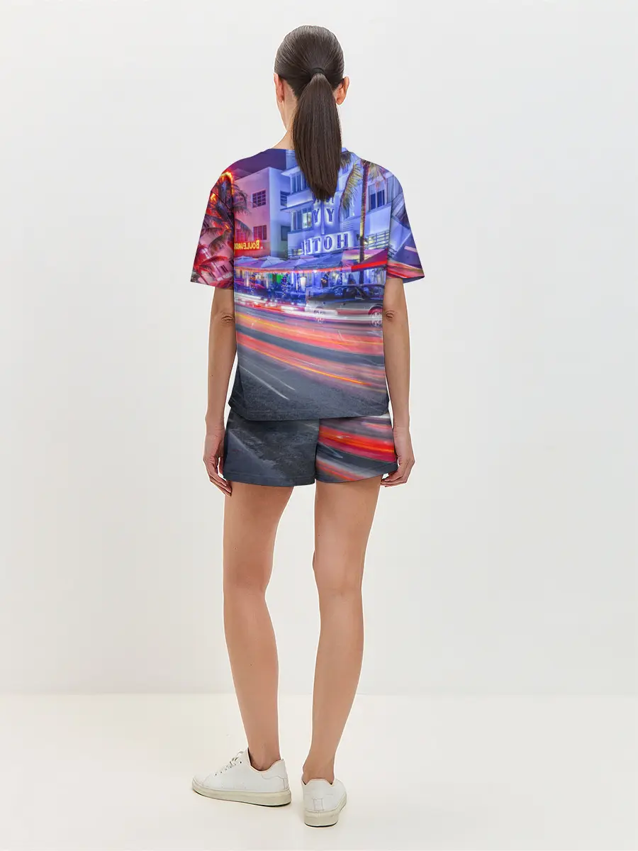 Женская пижама с шортами / Данил в стиле GTA