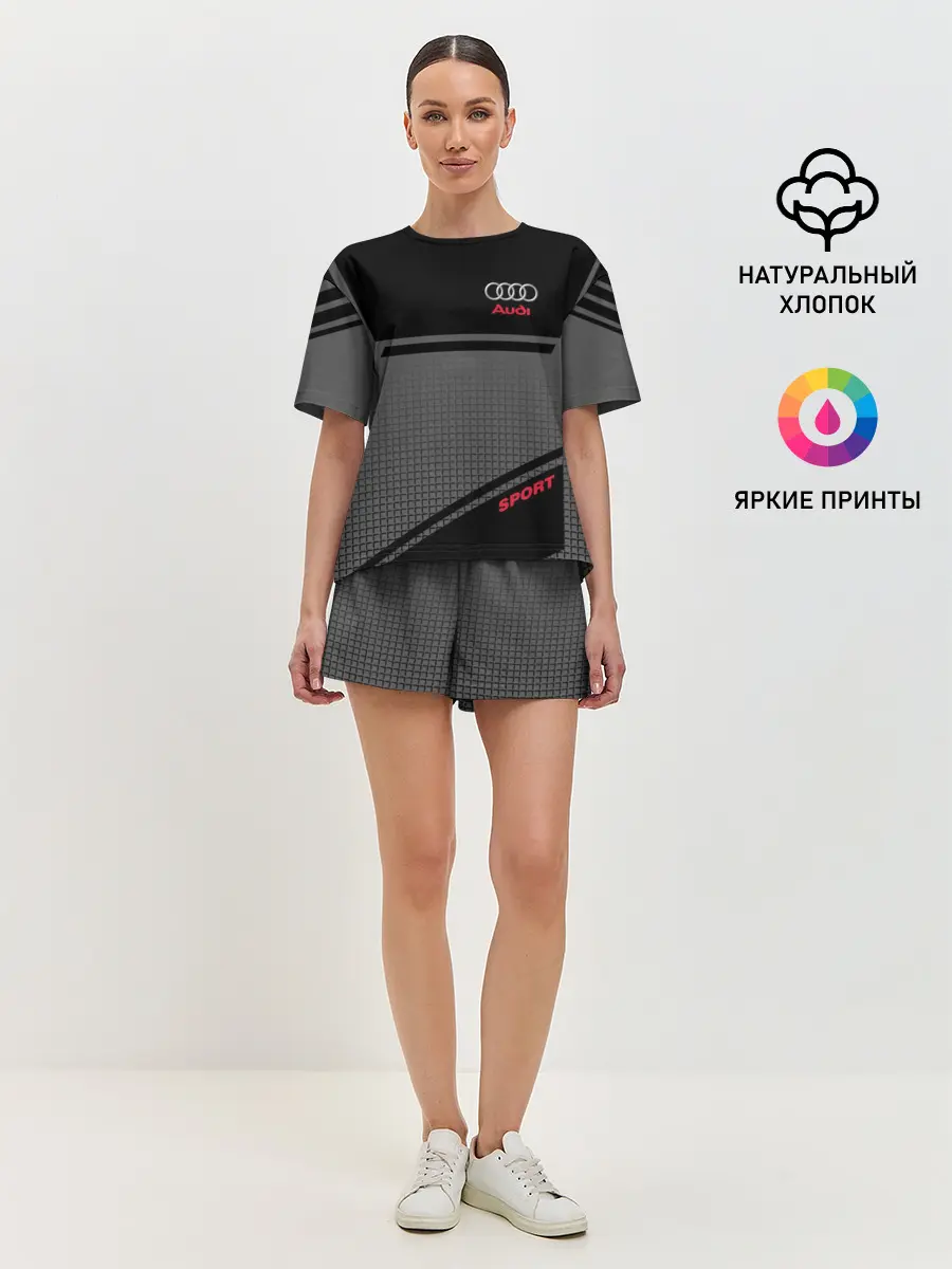 Женская пижама с шортами / AUDI SPORT