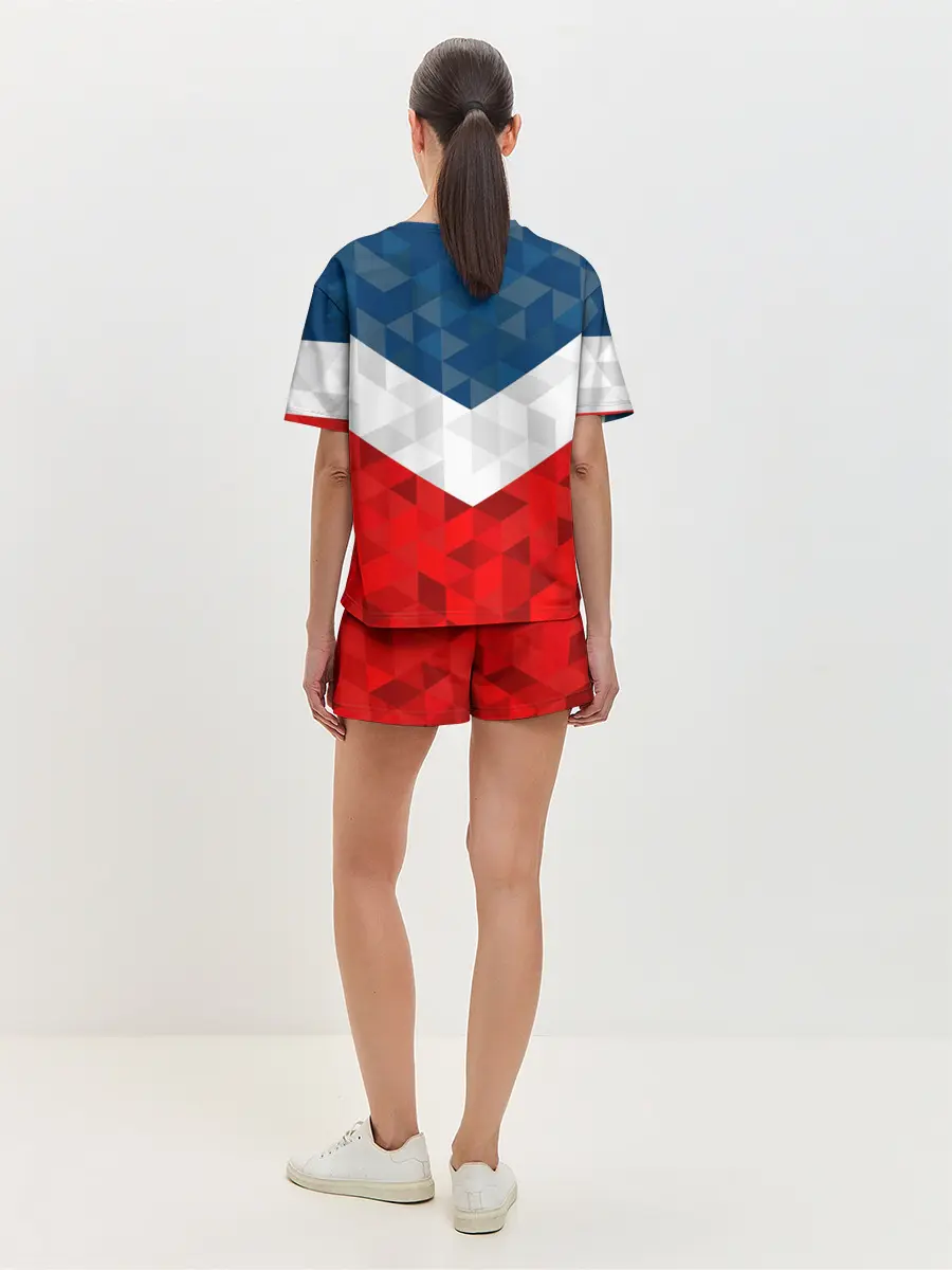 Женская пижама с шортами / Форма России