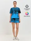 Женская пижама с шортами / FC Juventus abstract style