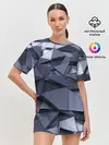 Женская пижама с шортами / Metalic geometry