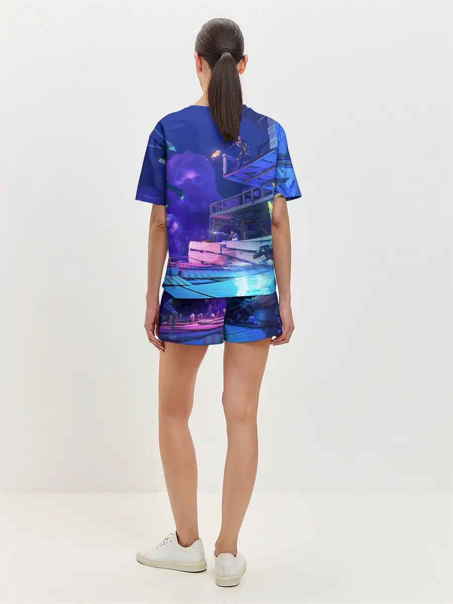 Женская пижама с шортами / Fortnite