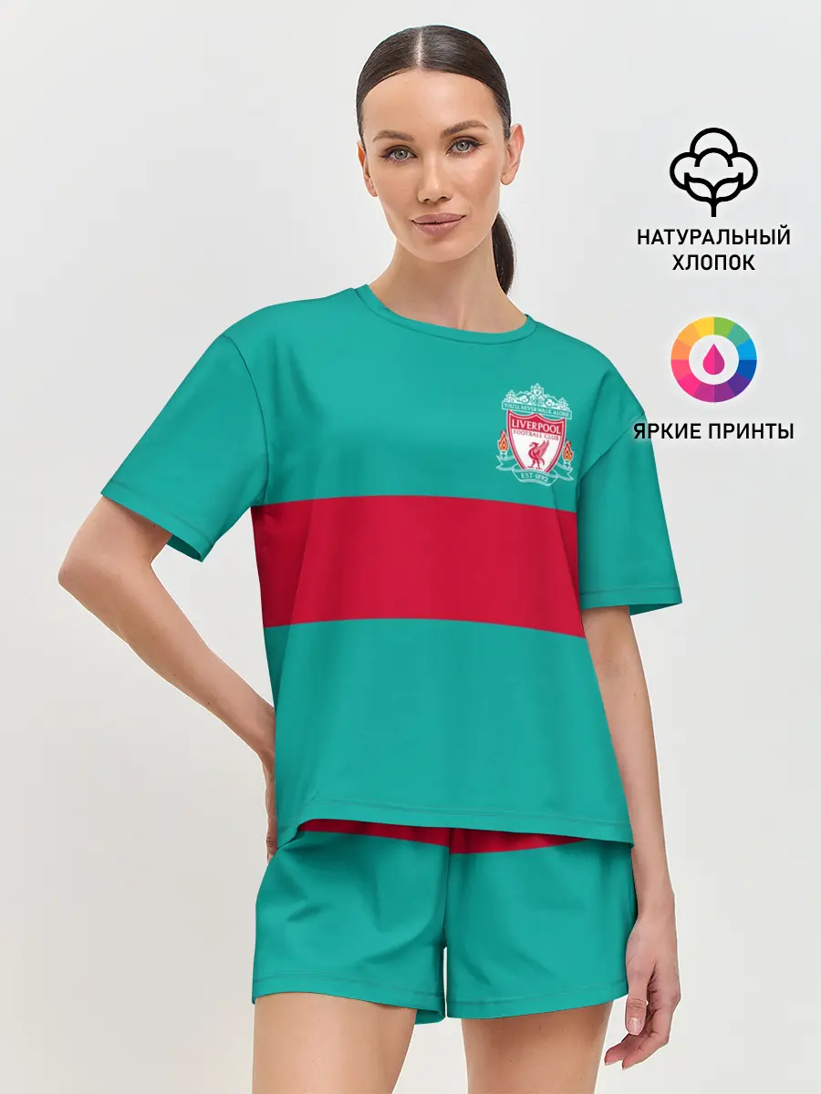 Женская пижама с шортами / FC Liverpool