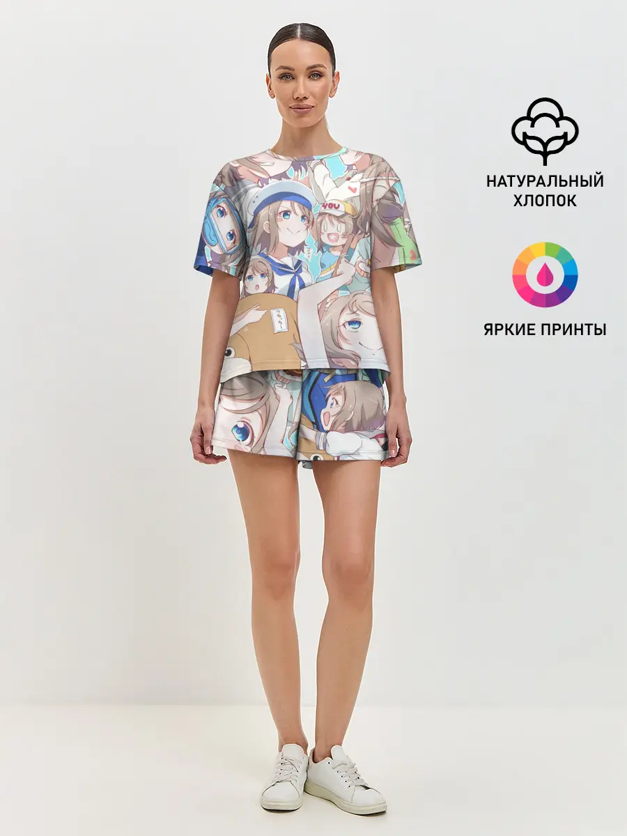 Женская пижама с шортами / You