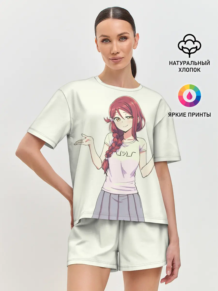 Женская пижама с шортами / Ня