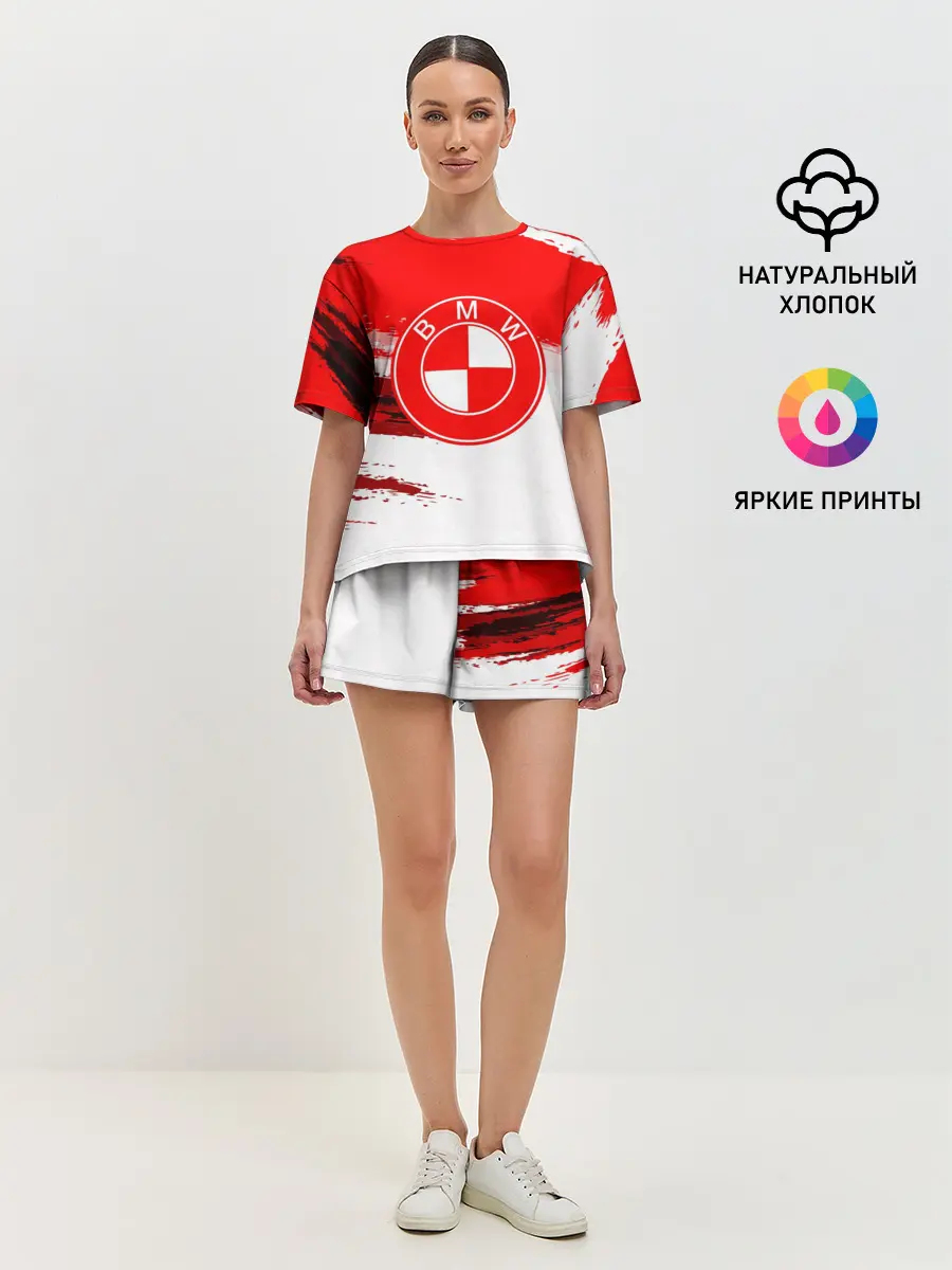 Женская пижама с шортами / bmw uniform