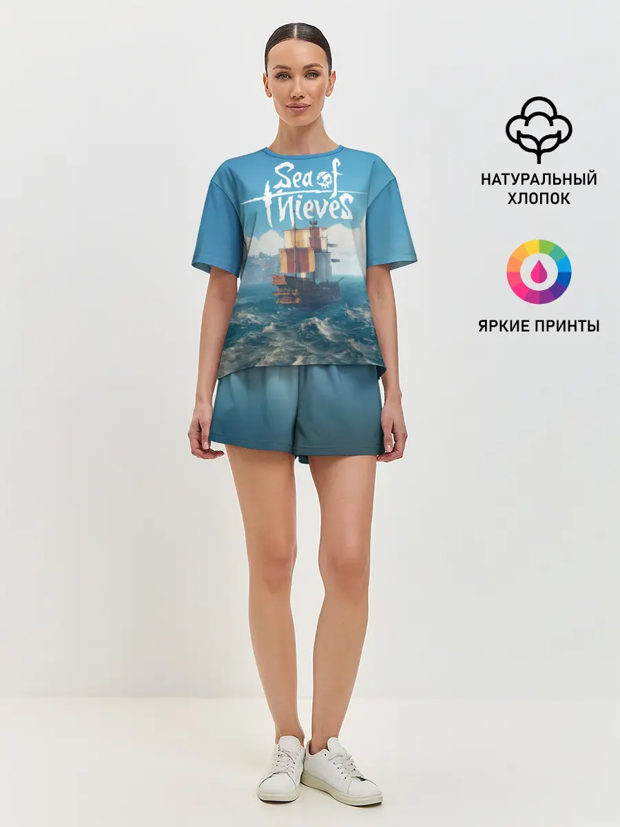 Женская пижама с шортами / Sea of Thieves