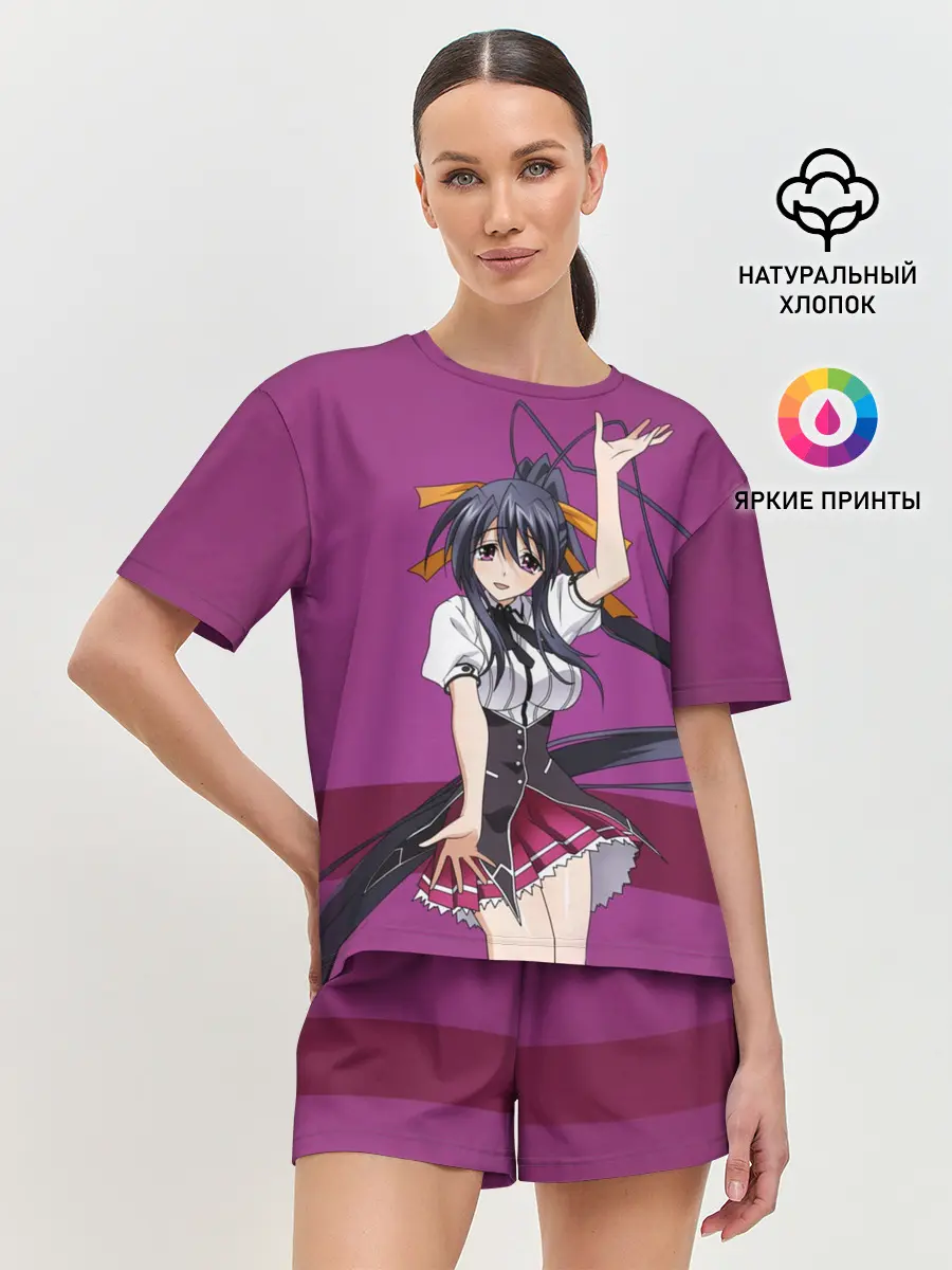 Женская пижама с шортами / Акэно Химэдзима_2