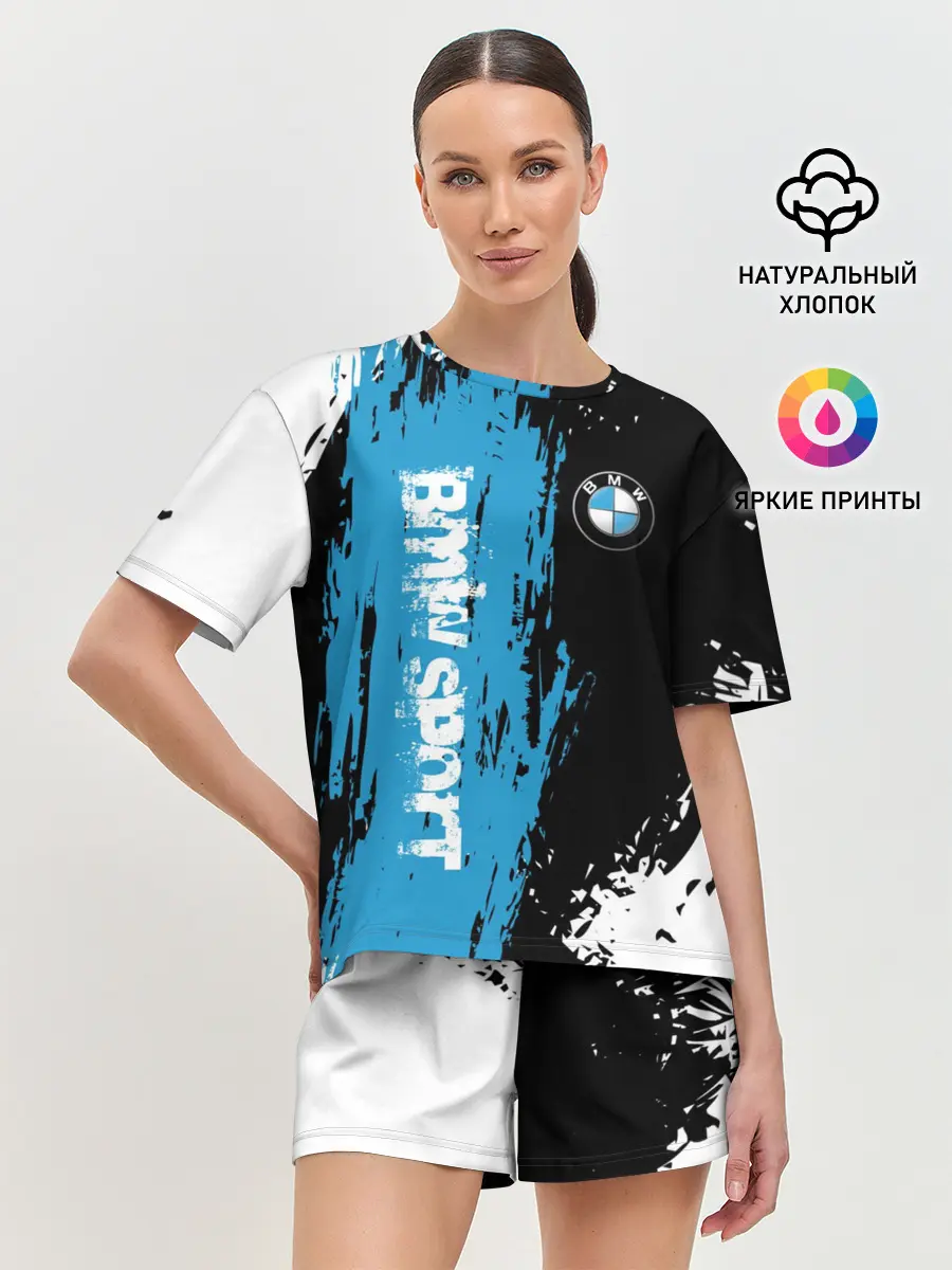 Женская пижама с шортами / BMW | БМВ SPORT