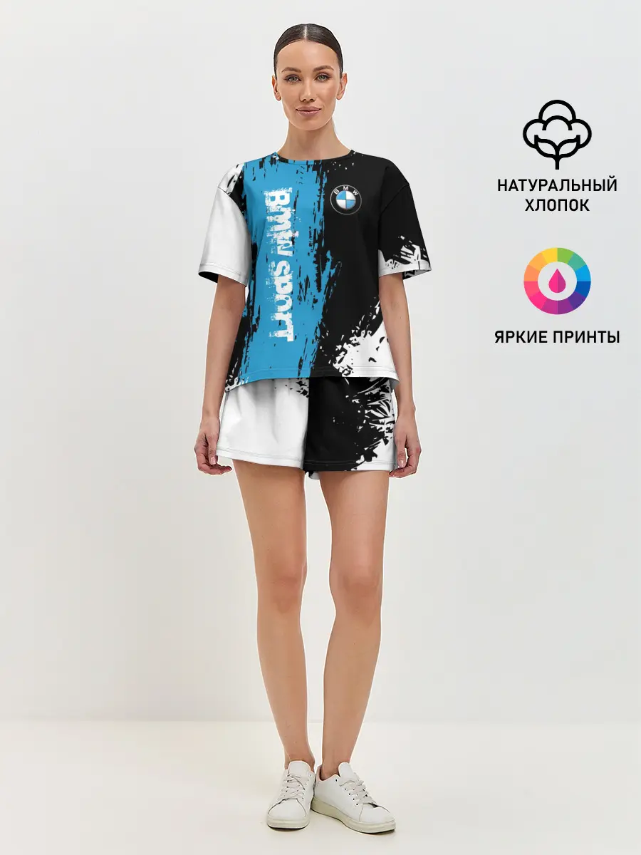 Женская пижама с шортами / BMW | БМВ SPORT