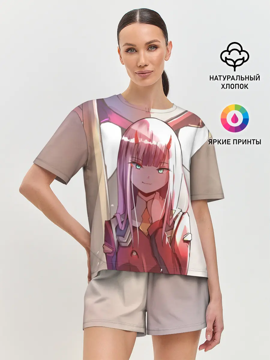 Женская пижама с шортами / Любимый во Франкcе