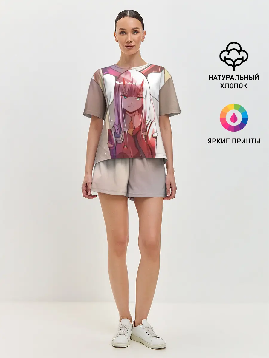 Женская пижама с шортами / Любимый во Франкcе