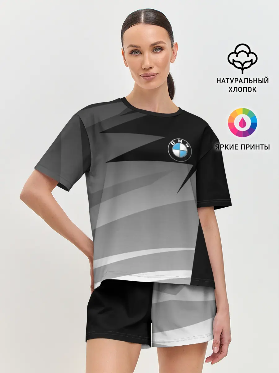 Женская пижама с шортами / BMW 2018 SPORT