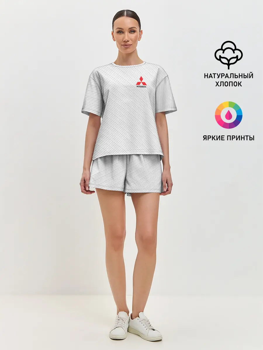Женская пижама с шортами / MITSUBISHI SPORT