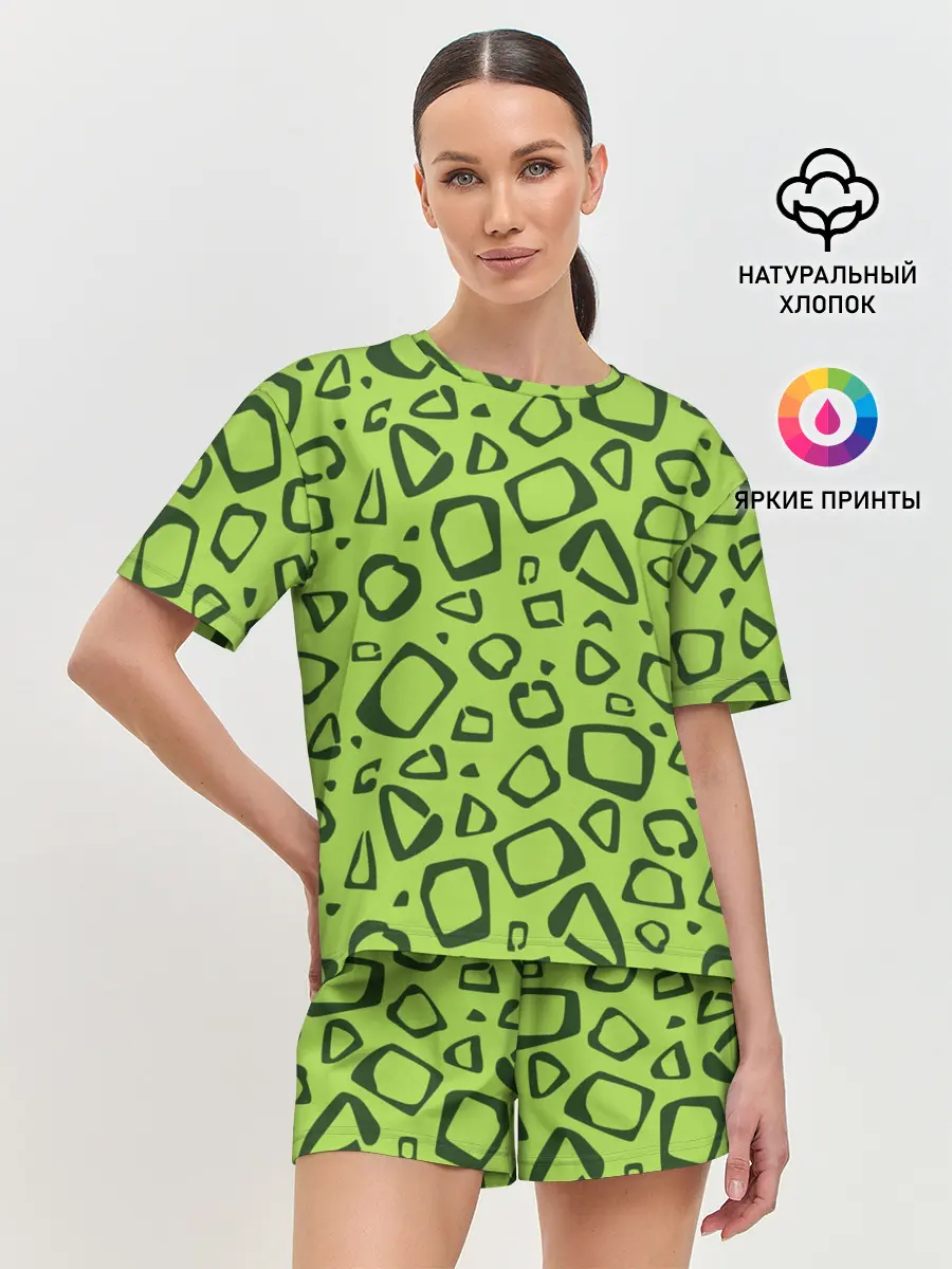 Женская пижама с шортами / Подушка