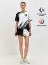 Женская пижама с шортами / BMW | БМВ