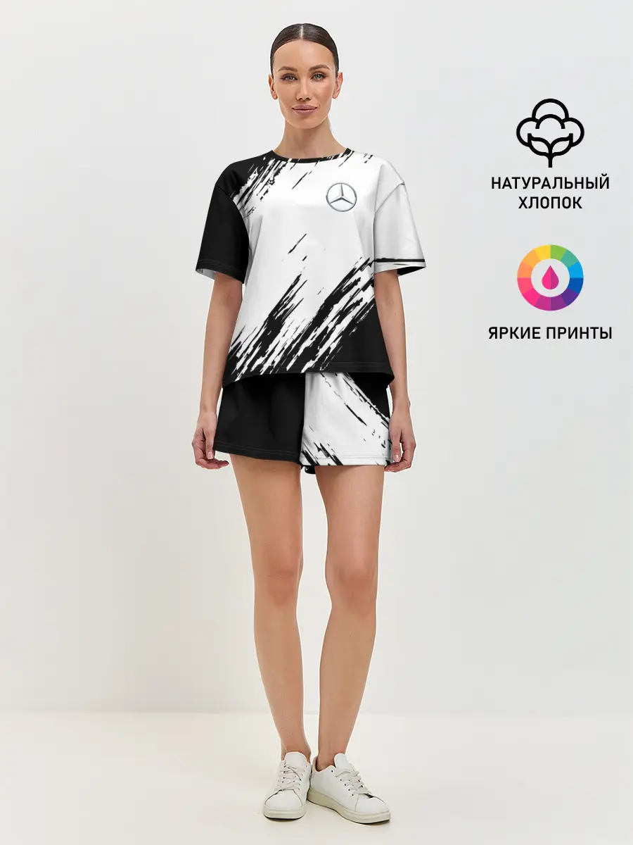 Женская пижама с шортами / MERCEDES BENZ SPORT