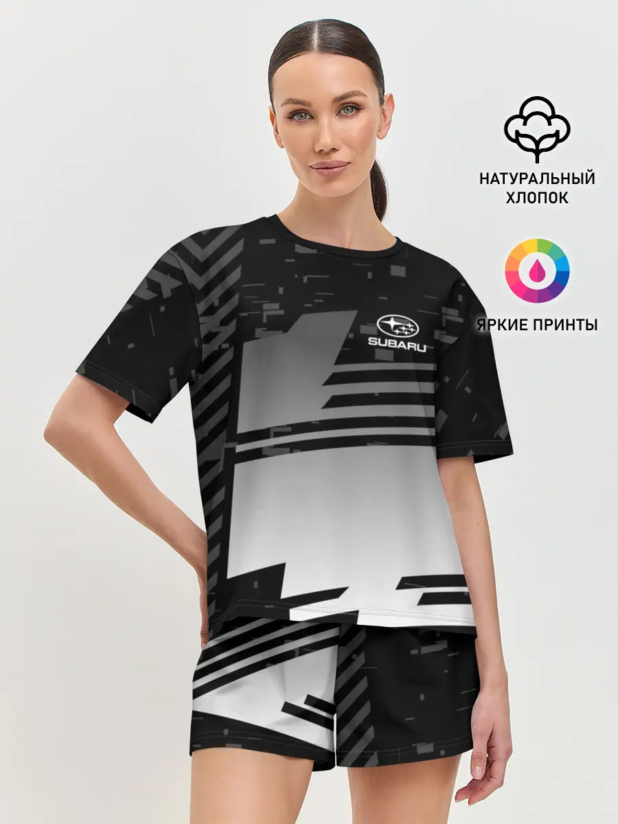 Женская пижама с шортами / SUBARU SPORT