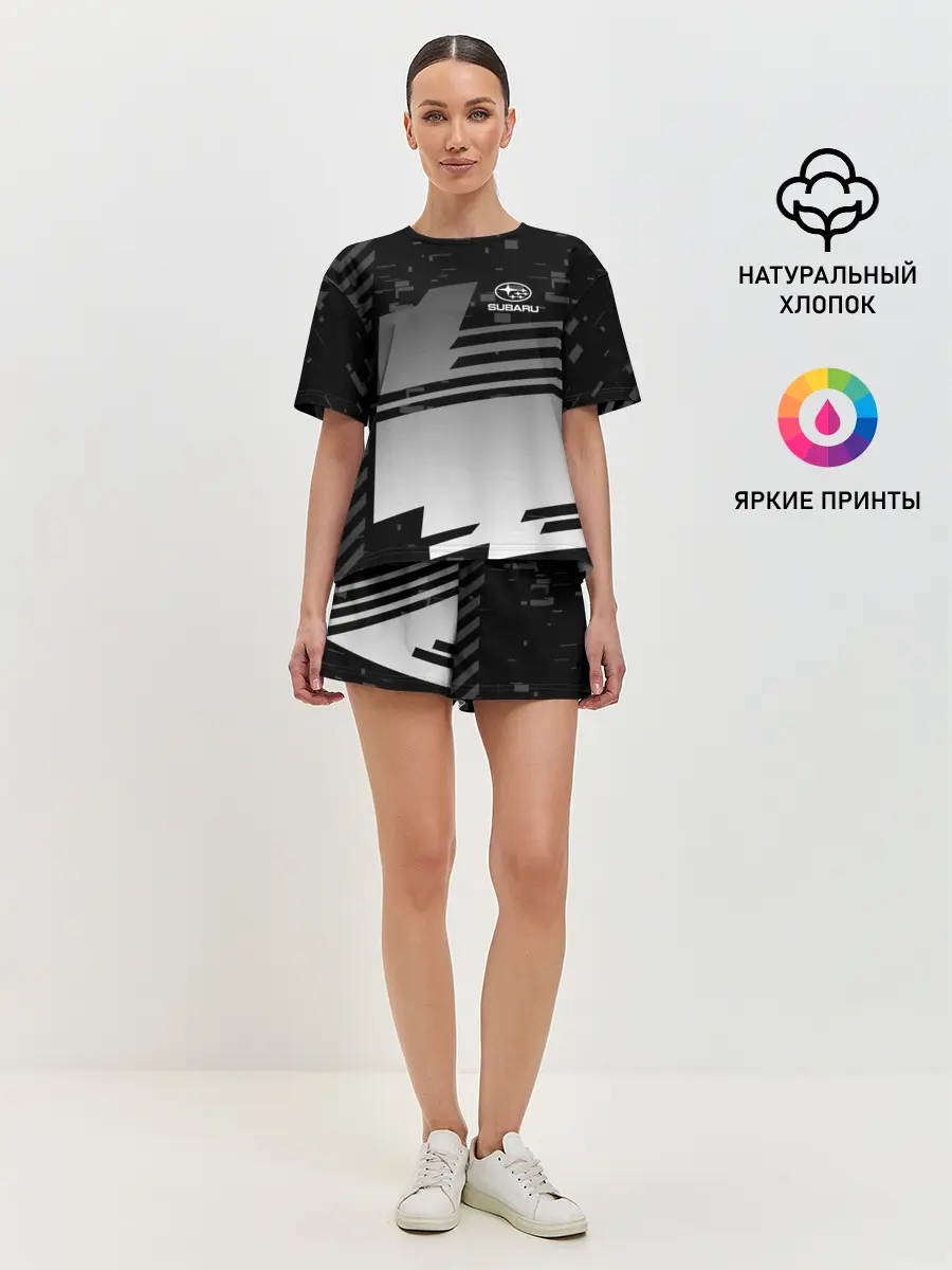 Женская пижама с шортами / SUBARU SPORT