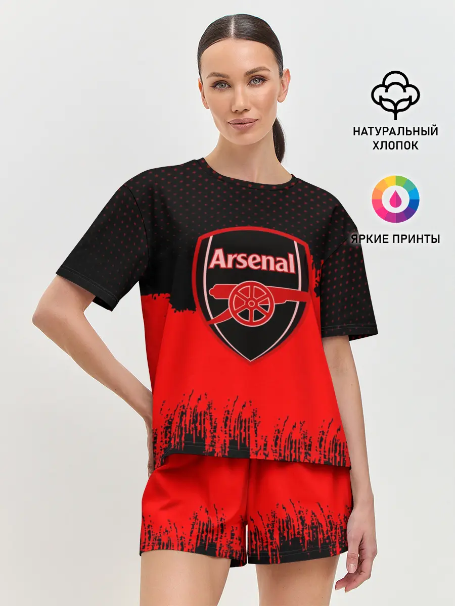 Женская пижама с шортами / FC Arsenal Original uniform