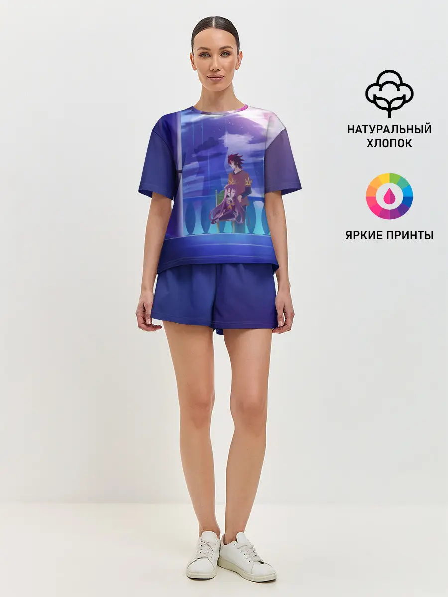 Женская пижама с шортами / No Game