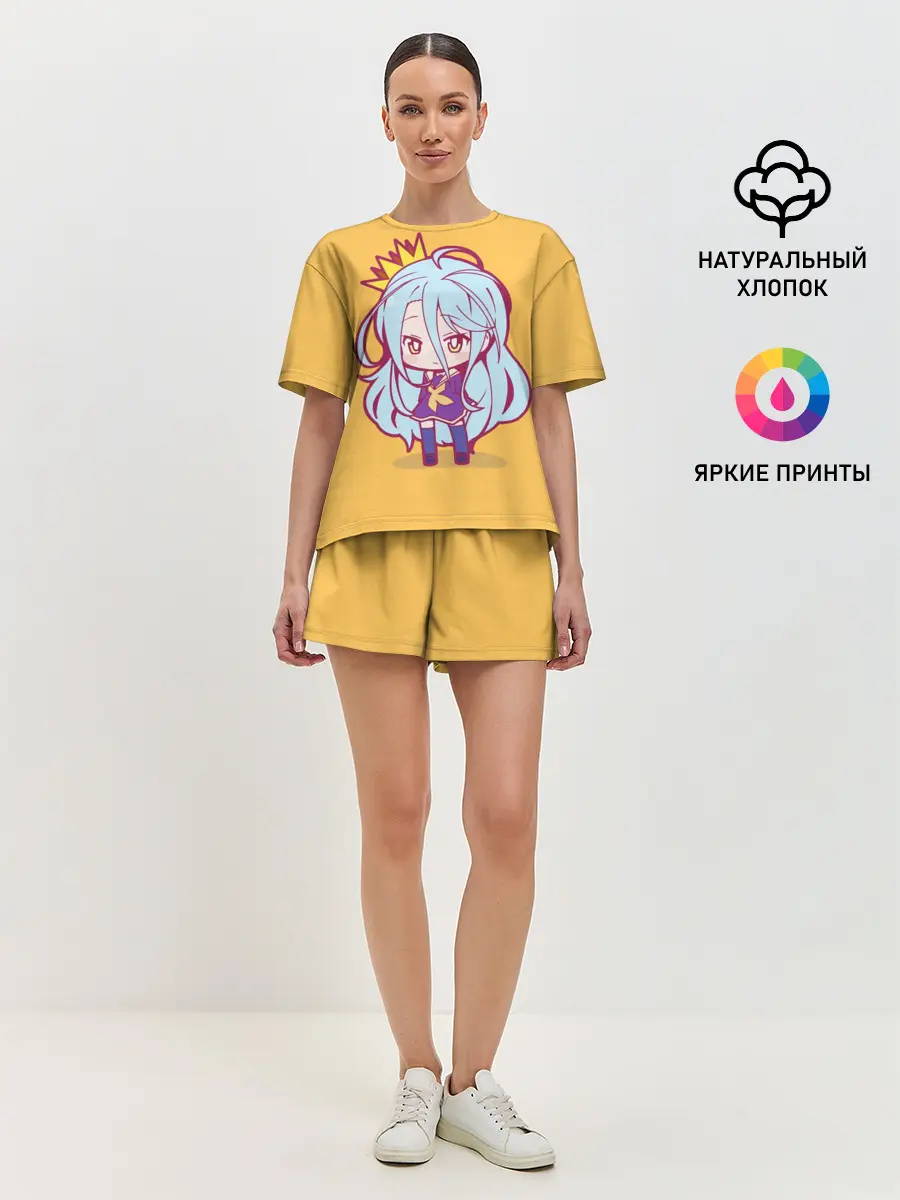 Женская пижама с шортами / NO GAME NO LIFE