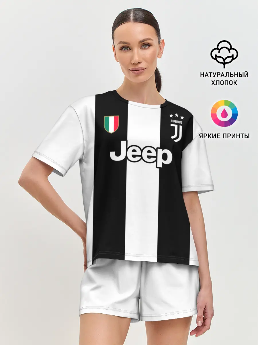 Женская пижама с шортами / Дибала Форма Новая Home 18/19