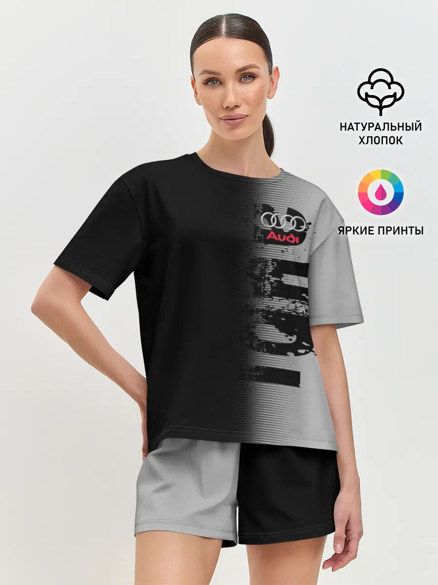 Женская пижама с шортами / AUDI SPORT