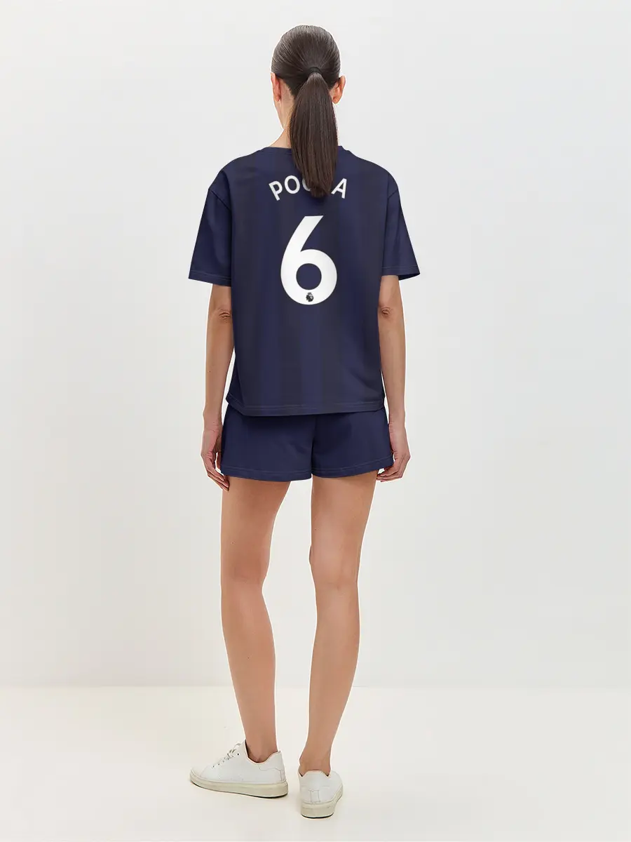 Женская пижама с шортами / Погба Форма Новая Away 18/19