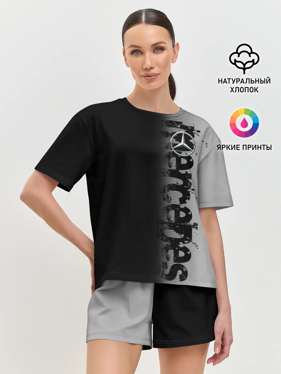 Женская пижама с шортами / MERCEDES BENZ SPORT