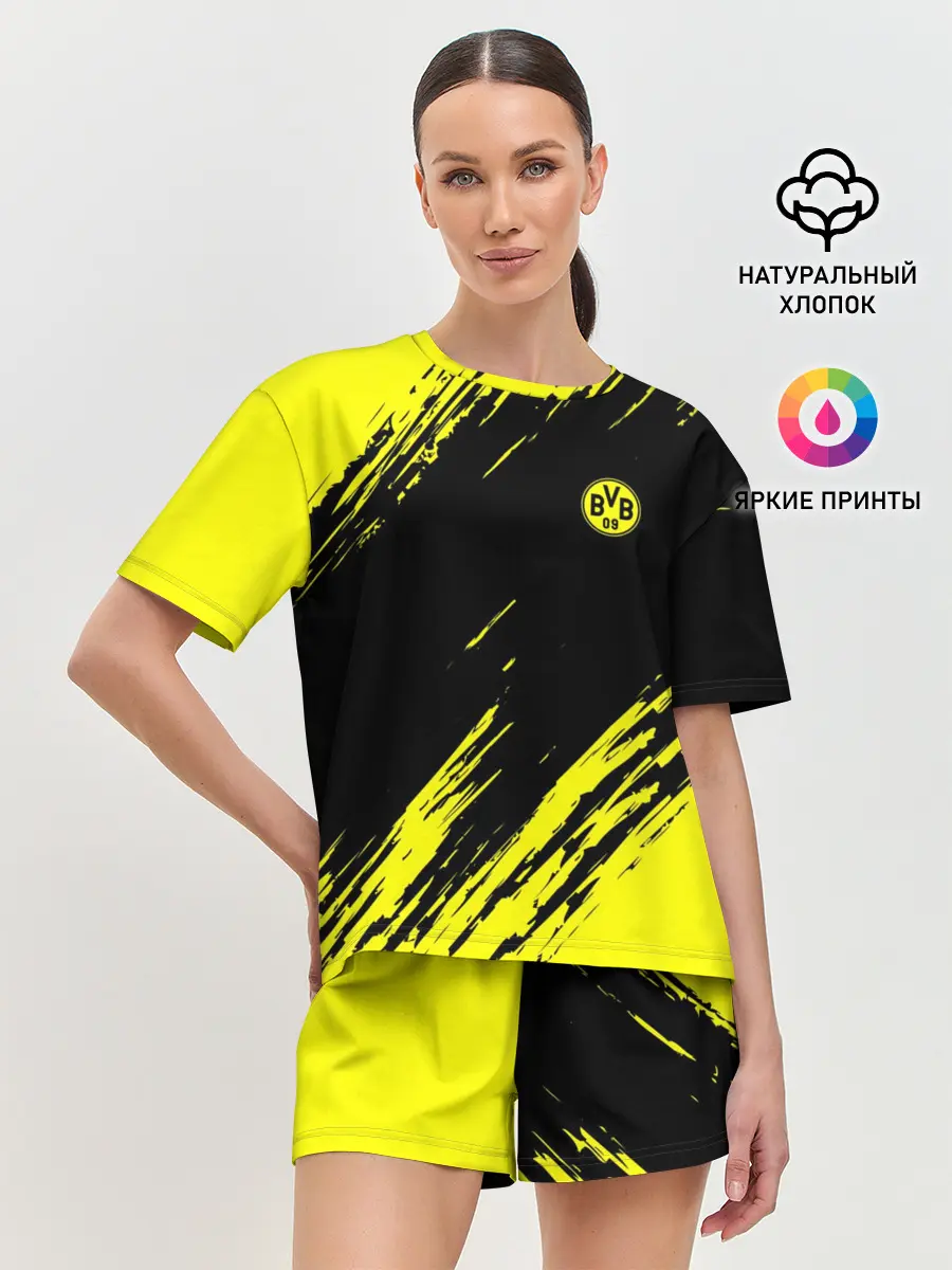 Женская пижама с шортами / FC Borussia 2018 Original