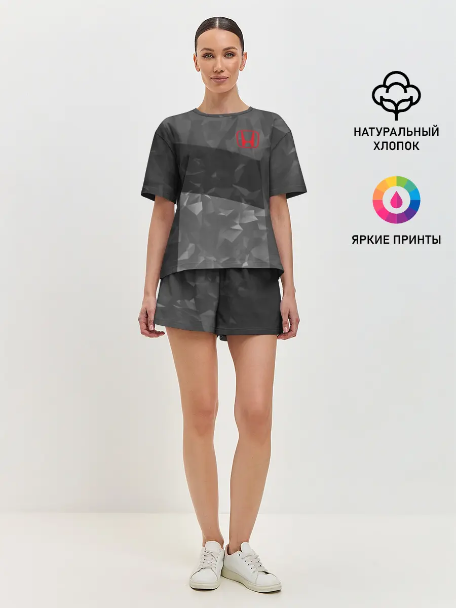 Женская пижама с шортами / HONDA SPORT