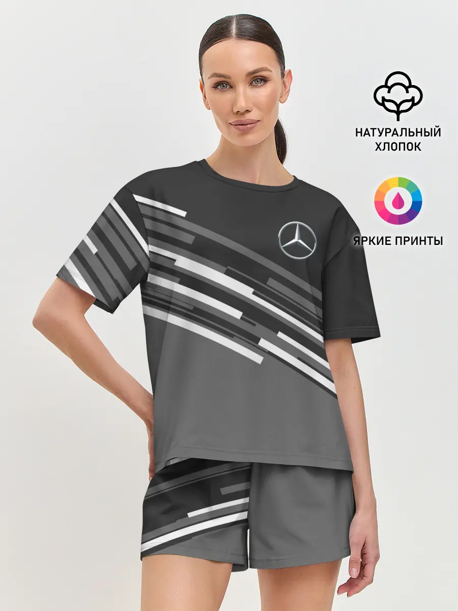 Женская пижама с шортами / MERCEDES BENZ SPORT