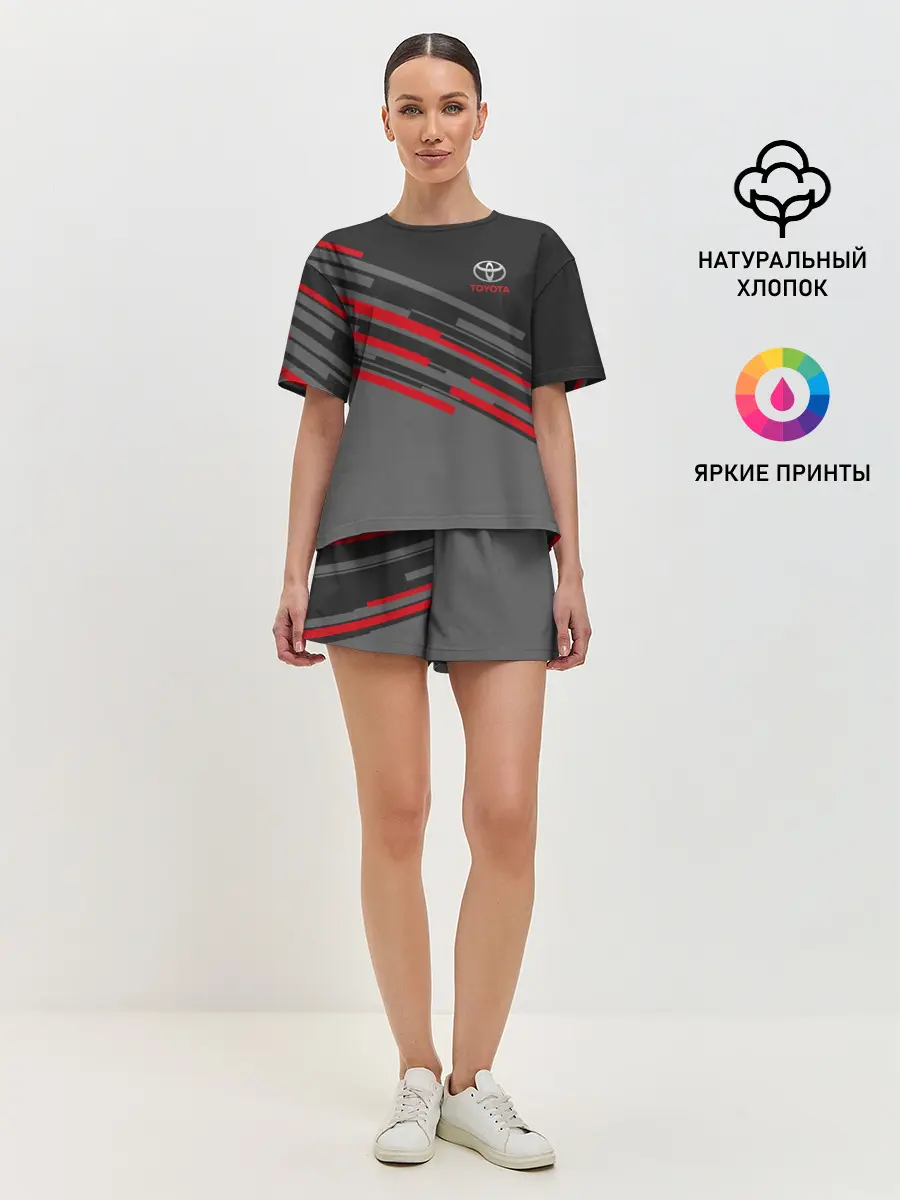 Женская пижама с шортами / TOYOTA | ТОЙОТА