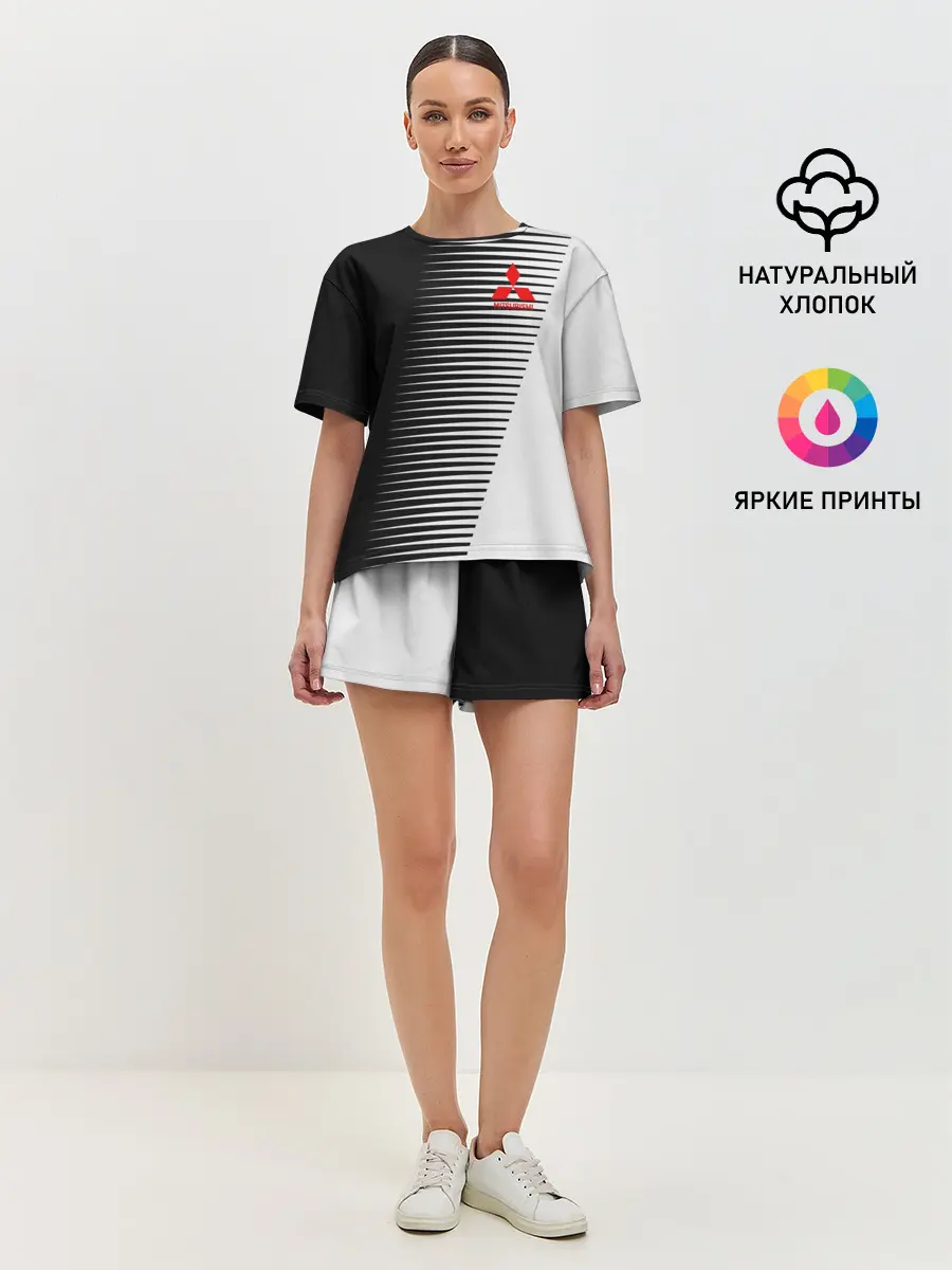 Женская пижама с шортами / MITSUBISHI SPORT