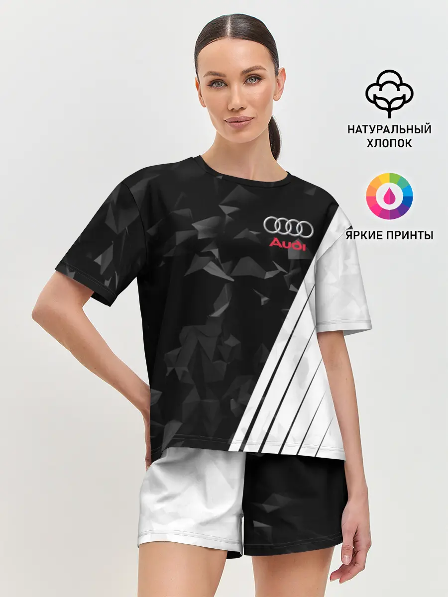 Женская пижама с шортами / AUDI SPORT