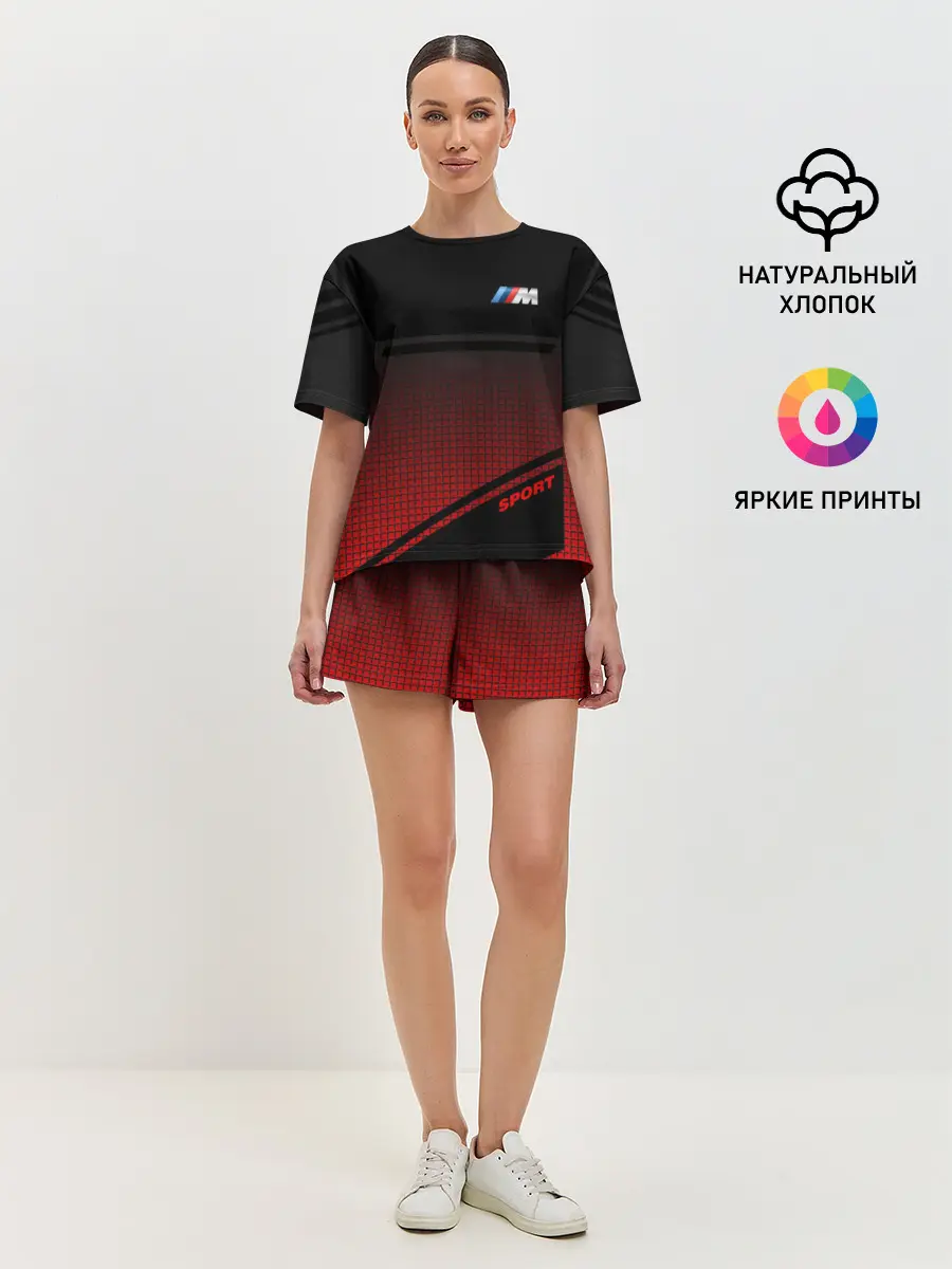 Женская пижама с шортами / BMW 2018 M Sport