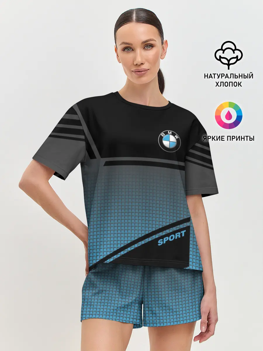 Женская пижама с шортами / BMW SPORT