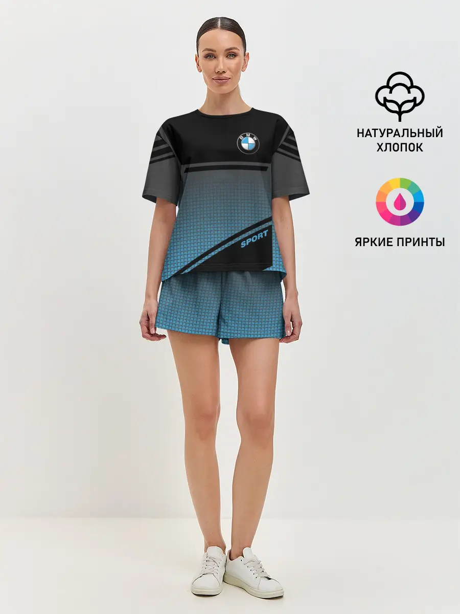 Женская пижама с шортами / BMW SPORT