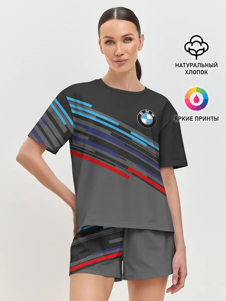 Женская пижама с шортами / BMW BRAND COLOR