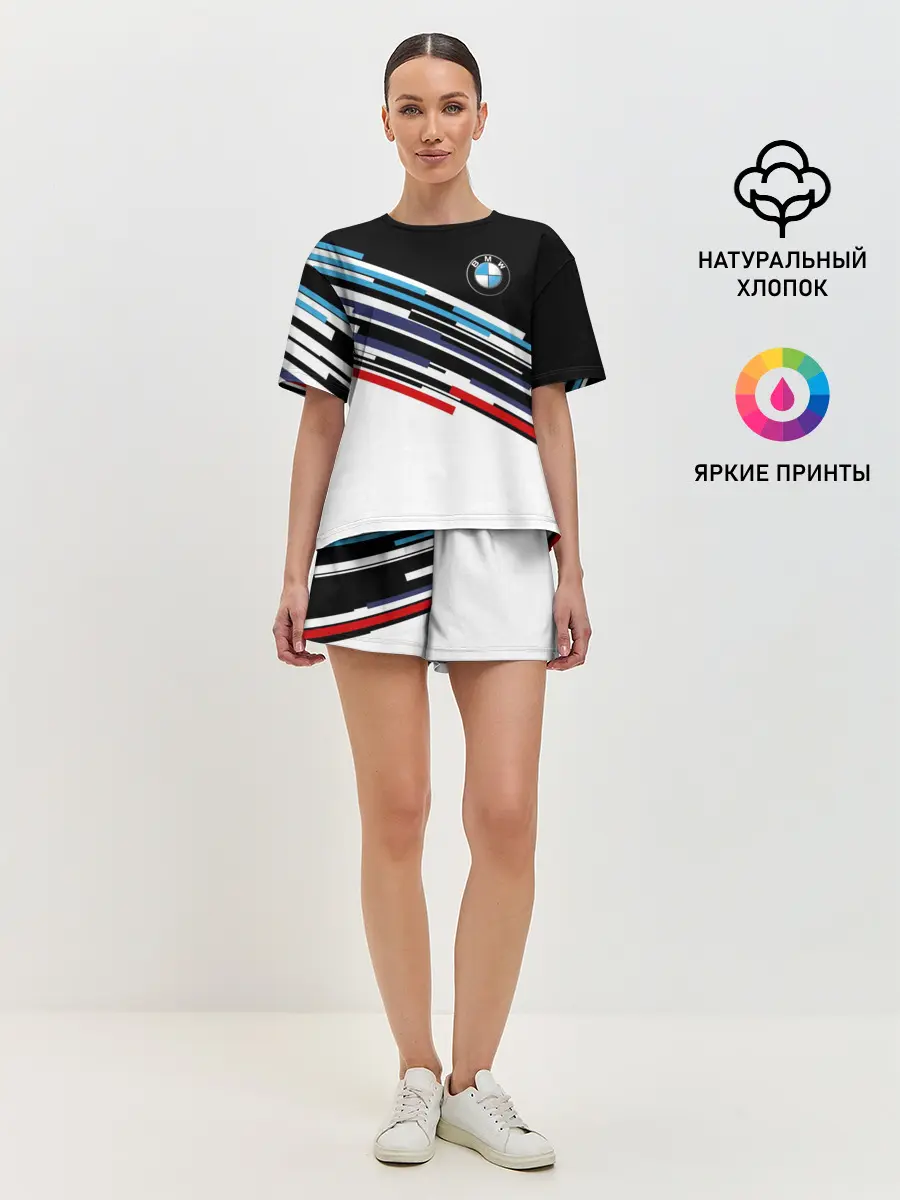 Женская пижама с шортами / BMW BRAND COLOR | БМВ