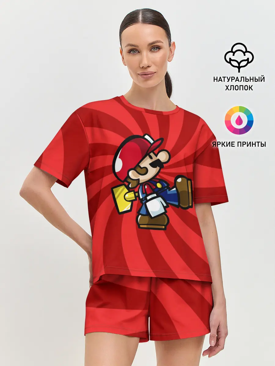Женская пижама с шортами / Mario
