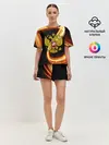 Женская пижама с шортами / Герб РФ collection line